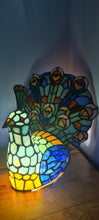 Load image into Gallery viewer, Sale💥PEACOCK STAINED GLASS LAMP