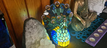 Load image into Gallery viewer, Sale💥PEACOCK STAINED GLASS LAMP