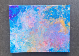 EARTH FLUID ART-painted by me