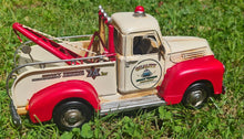 Load image into Gallery viewer, RED/ CREAM TOW TRUCK