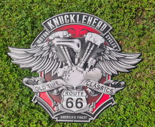 Load image into Gallery viewer, KNUCKLE HEAD METAL ART SIGNS