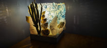 Load image into Gallery viewer, HANDMADE ROSE QUARTZ BEACHY LAMP