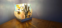 Load image into Gallery viewer, HANDMADE ROSE QUARTZ BEACHY LAMP