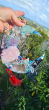 Load image into Gallery viewer, CRYSTAL CRESCENT MOON-made by me