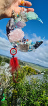 Load image into Gallery viewer, CRYSTAL CRESCENT MOON-made by me