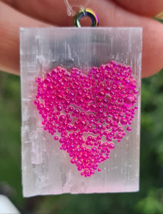SELENITE PENDANTS