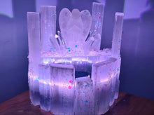Load image into Gallery viewer, WISHING WELL ANGELIC SELENITE CRYSTAL LAMP made by me