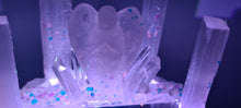Load image into Gallery viewer, WISHING WELL ANGELIC SELENITE CRYSTAL LAMP made by me