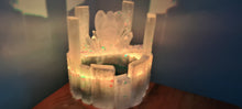 Load image into Gallery viewer, WISHING WELL ANGELIC SELENITE CRYSTAL LAMP made by me
