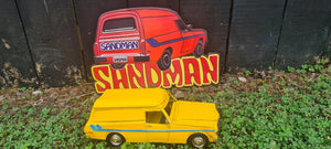HOLDEN EMBOSSED SANDMAN METAL ART SIGNS