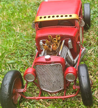 Load image into Gallery viewer, RED STREET HOT ROD PICK UP TRUCK