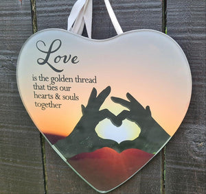 HEART MIRROR PLAQUES-14 variations