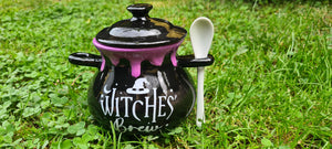 2nd SALE🔥WITCHES BREW CAULDRON SOUP BOWL & SPOON SET