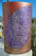 Load image into Gallery viewer, PAINTED LEAF CERAMIC LAMP