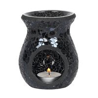 BLACK CRACKLE essential oil burner