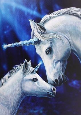 SACRED LOVE XL UNICORN CANVAS