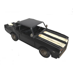 BLACK CAMARO METAL HOT ROD