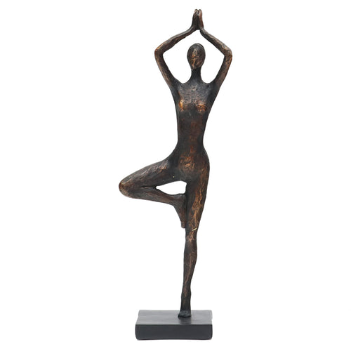 VINTAGE LOOK YOGA LADY