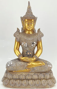 LARGE THAI MEDITATING  BUDDHA STATUE