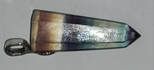 Load image into Gallery viewer, RAINBOW FLOURITE POINT NECKLACE