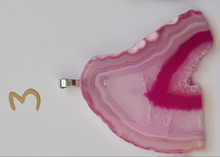 Load image into Gallery viewer, STUNNING PINK AGATE PENDANTS-put together by me