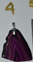 Load image into Gallery viewer, Sale💥STUNNING PURPLE AGATE PENDANTS-put together by me