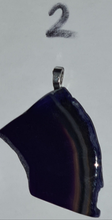 Load image into Gallery viewer, Sale💥STUNNING PURPLE AGATE PENDANTS-put together by me