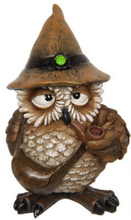 Load image into Gallery viewer, OWL SAGE WIZARD FIGURINES