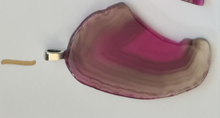 Load image into Gallery viewer, STUNNING PINK AGATE PENDANTS-put together by me