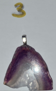 Sale💥STUNNING PURPLE AGATE PENDANTS-put together by me