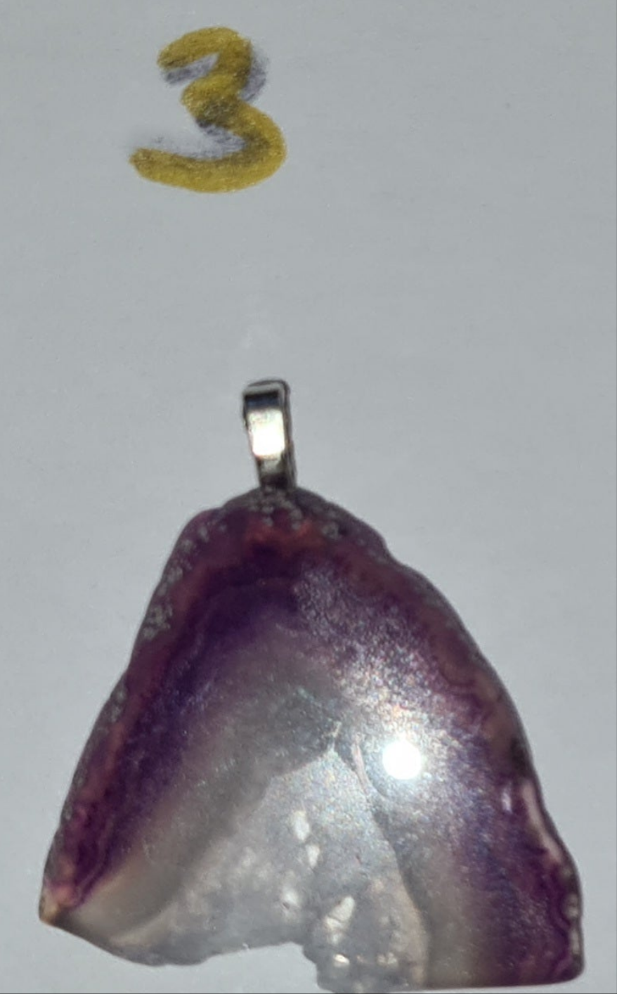Sale💥STUNNING PURPLE AGATE PENDANTS-put together by me