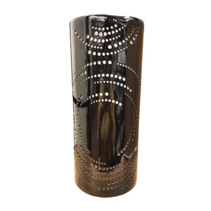 50%off BLACK CERAMIC SWIRL LAMP