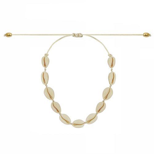 OCEANIA NATURAL SHELL NECKLACE