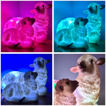 Load image into Gallery viewer, Sale💥UNIQUE EWE &amp; LAMB LAMP-made by me