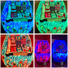 Load image into Gallery viewer, STARRY NIGHT POLYMER LAMP WAX/ ESSENTIAL OIL WARMER