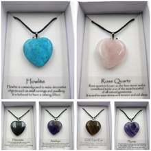 Load image into Gallery viewer, CRYSTAL HEART NECKLACE