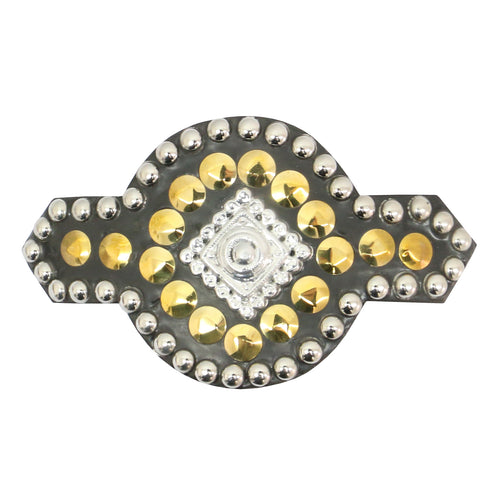 GOLD SILVER BLACK HAIR CLIP