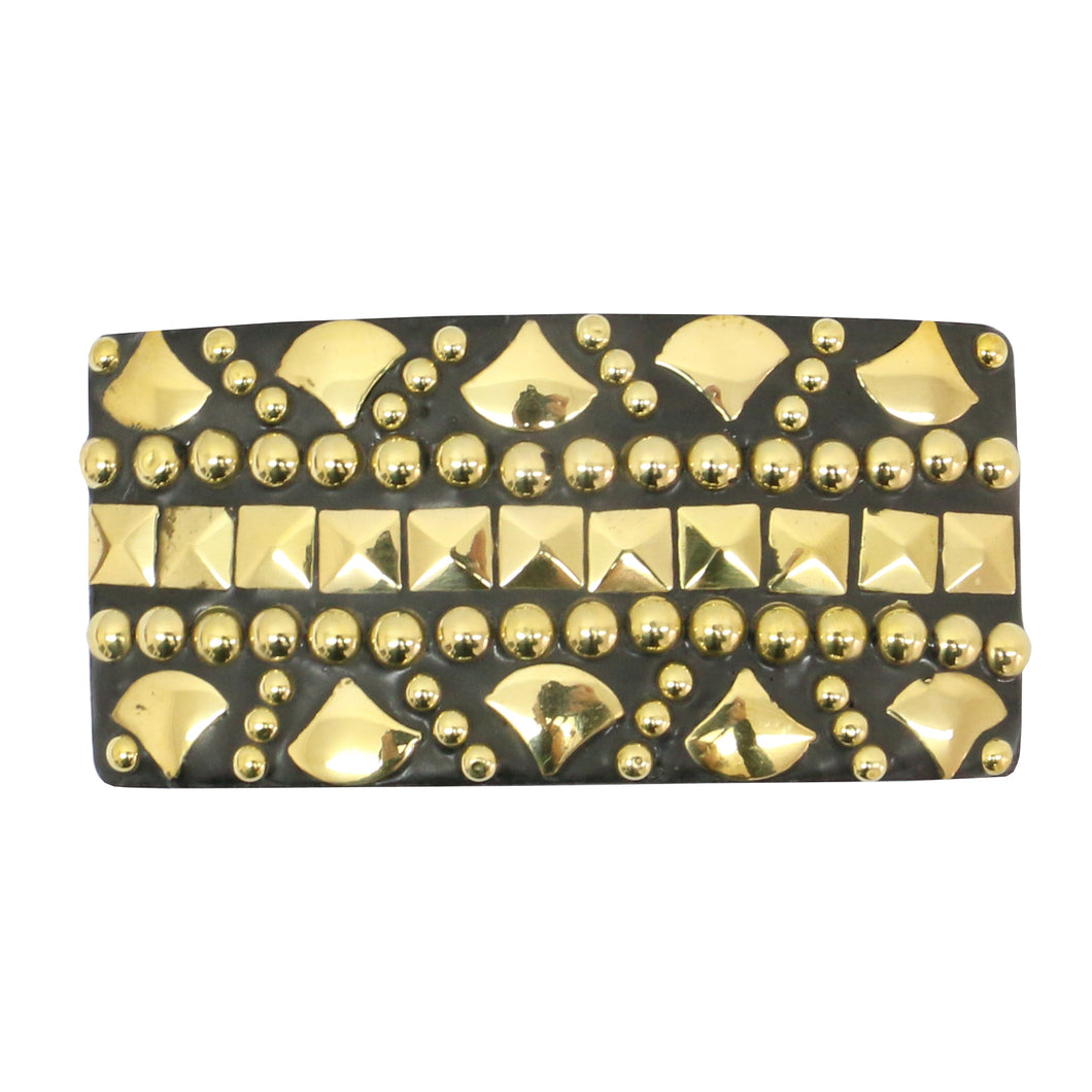 GOLD BLACK HAIR CLIP