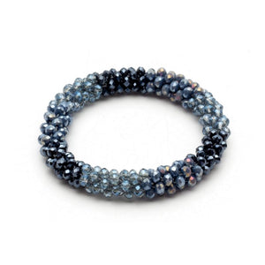 BLUE BEADED BRACELET