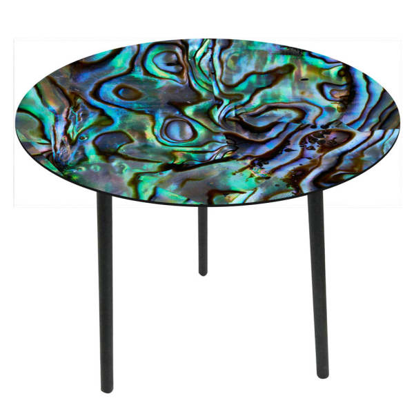 PAUA GLASS TABLE