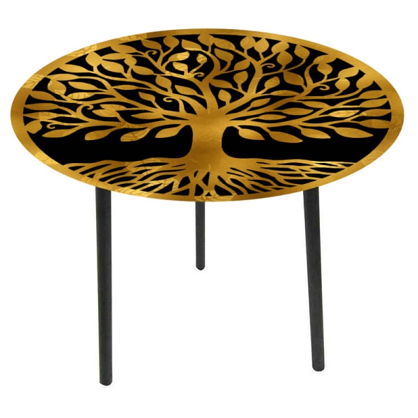 TREE OF LIFE GLASS TABLE