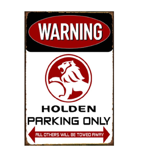 HOLDEN METAL ART SIGNS