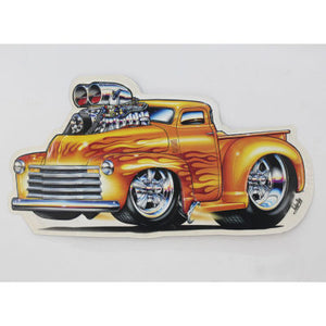 METAL WALL ART HOTROD