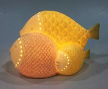 Load image into Gallery viewer, PORCELAIN FISH FAMILY NIGHT LIGHT