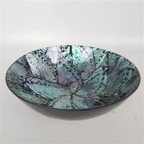 ROUND PAUA  DISH