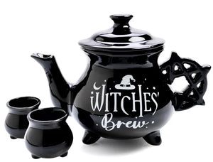 WITCHES BREW TEA SET