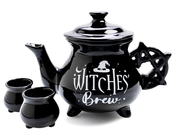 WITCHES BREW TEA SET