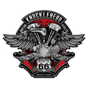 KNUCKLE HEAD METAL ART SIGNS