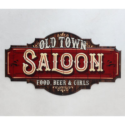 SALOON METAL ART SIGNS