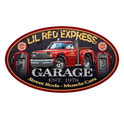 LIL RED EXPRESS METAL ART SIGNS